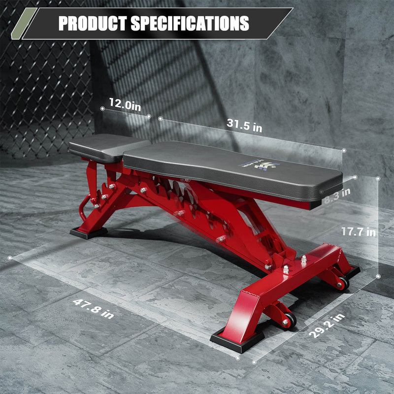 Major Fitness Adjustable Bench
