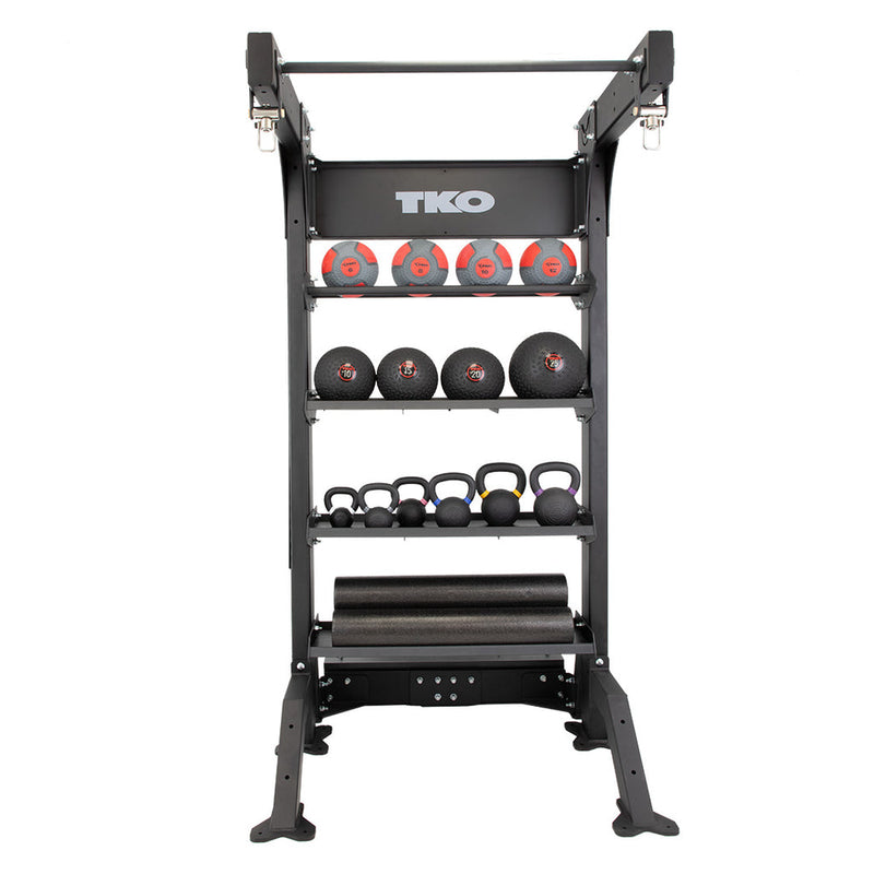 TKO Strength Free Standing Single Suspension Bay Foam Roll Package