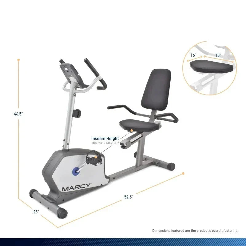 Recumbent Bike With Resistance Levels