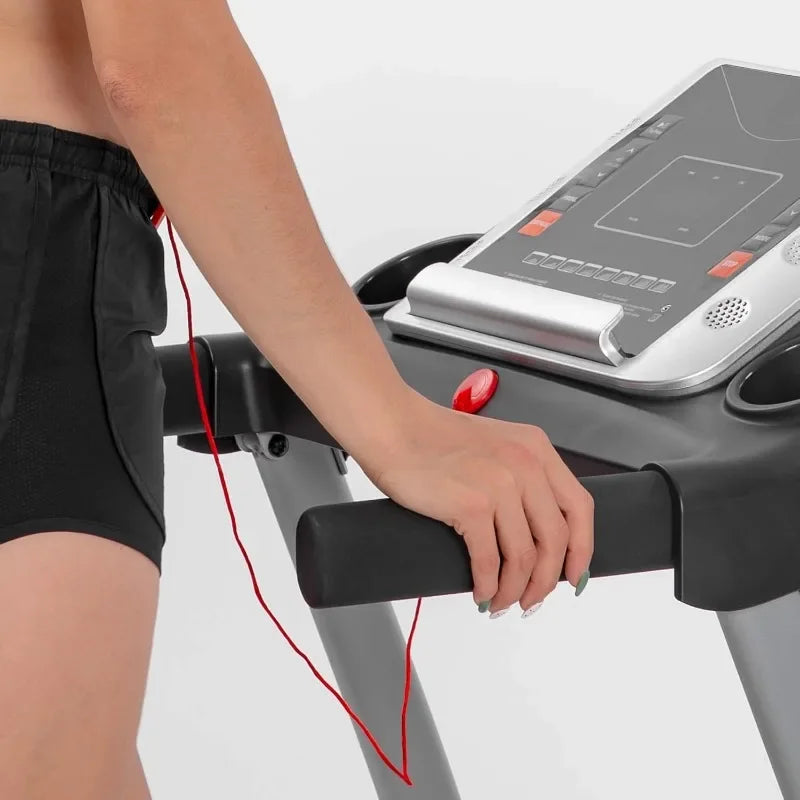 24 Hour Sport Treadmill With Pulse Monitor - Space-Saving