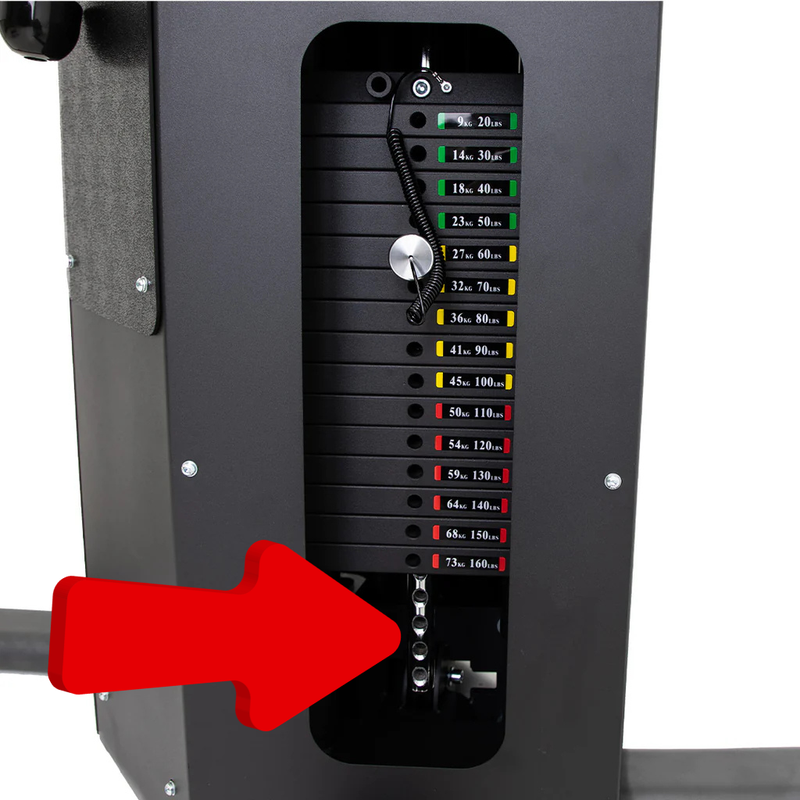 TKO Strength 8060 Functional Trainer 100 lb Weight Stack Upgrade